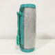 Портативна bluetooth колонка вологостійка TG-157 Pulse з різнокольоровою підсвіткою. Колір: бірюзовий