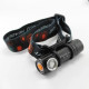 Налобний ліхтар Police BL-2155-XPE + вбудований акумулятор + USB, Потужний акумуляторний ліхтарик налобний