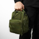 Якісна тактична сумка, укріплена чоловіча сумка, рюкзак тактична слінг. Колір: хакі