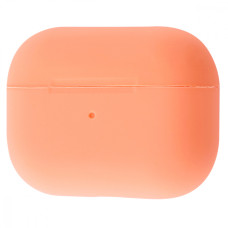 Чохол для AirPods Pro силіконовий персиковий в коробці