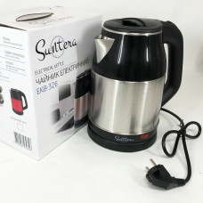 Електрочайник Suntera EKB-326S, добрий електричний чайник, електронний чайник. Колір: срібний