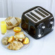 Тостери на 4 тости грінки Magio MG-283, тостер для кухні побутовий, тостерниця для бутербродів