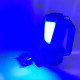 Ліхтар кемпінг переносний T100A-10W+2COB з бічними LED white/red/blue, Акумуляторна лампа для кемпінгу
