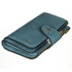 Клатч портмоне гаманець Baellerry N2341, маленький жіночий гаманець, компактний гаманець. Колір: темно-синій