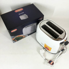 Тостер MAGIO MG-272W, тостер кухонний, тостери для дому, тостерниця, сендвіч-тостери. Колір: білий