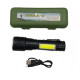 Ліхтар ручний X-Balog BL-645S-XPE+COB, ЗУ microUSB, ліхтарик тактичний акумуляторний ручний