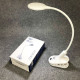 Настільна акумуляторна лампа світильник Tedlux TL-1009 LED на гнучкій ніжці та прищіпці