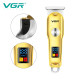 Тример для волосся та бороди VGR V-290 LED Display 3 насадки