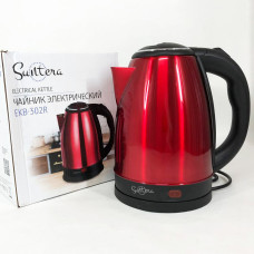 Електрочайник Suntera EKB-302R, стильний електричний чайник, електронний чайник