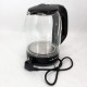 Чайник електричний SeaBreeze SB-014, прозорий чайник з підсвічуванням, електрочайник з підсвічуванням
