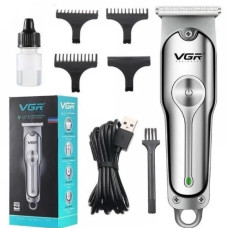 Машинка для стрижки волосся акумуляторна VGR V-071 тример для бороди та вусів