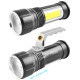 Професійний переносний ліхтар-прожектор Bailong S912-XPE+COB(white+red) 2 режими роботи