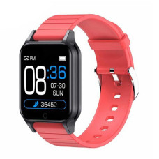 Смарт годинник Smart Watch T96 стильний із захистом від вологи та пилу з вимірюванням температура тіла. Колір: червоний