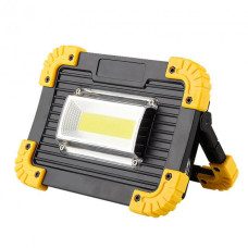 Світлодіодний ліхтар LED прожектор USB L811-20W-COB-1W з Power Bank, лампа-прожектор, ручний прожектор
