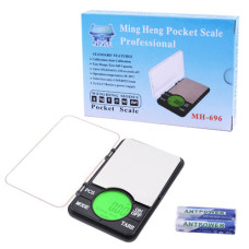 Ваги ювелірні Ming Heng Pocket Scale Professional MH-696 на 600 г, точні електронні ваги