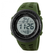 Годинник наручний чоловічий SKMEI 1167AG ARMY GREEN, брендовий чоловічий годинник. Колір: зелений
