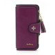 Клатч портмоне гаманець Baellerry N2341, маленький жіночий гаманець, компактний гаманець. Колір: фіолетовий