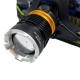 Налобний ліхтар Bailong BL-A7-P50, zoom, microUSB, 2х18650, 3 режими, надпотужний ліхтар налобний