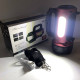 Ліхтар переносний кемпінг T93-LED+COB з функцією PowerBank, повербанк, сонячна батарея