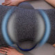 Ортопедична подушка для попереку Lumbar Support TV One. Подушка для попереку з ефектом пам'яті з м'яким тканинним покриттям, що дихає.