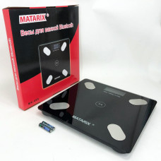 Підлогові розумні фітнес ваги MATARIX MX-454 App Bluetooth Смарт ваги з додатком для зважування людей
