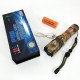 Ліхтарик ручний тактичний Bailong BL-P511M-P90 камуфляж, супер яскравий ліхтарик, потужний кишеньковий ліхтарик