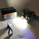 Ліхтар налобний Police 8808/6908-XPE+COB, micro USB, вбудований акумулятор, ліхтарик на голову із зарядкою